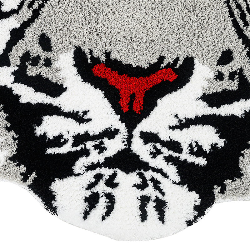 BowLift | Tiger Head Tufted Rug for Living Room and Kids Bedroom