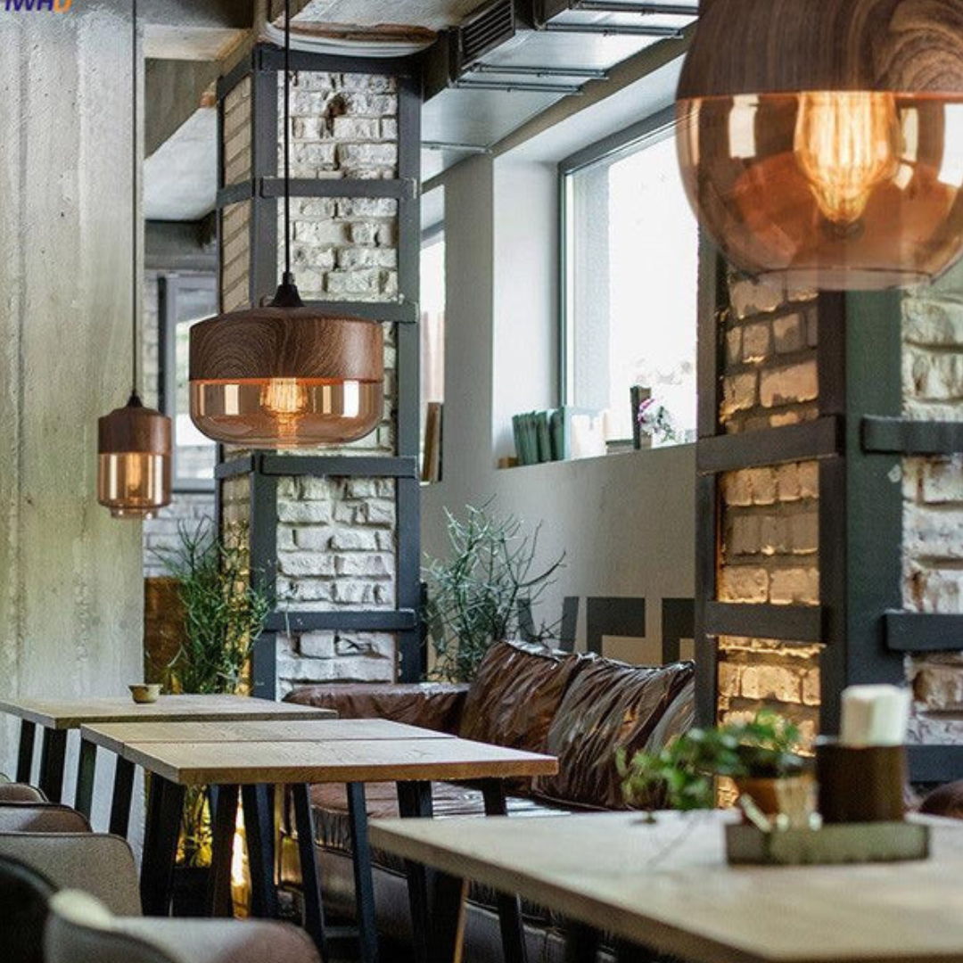 Stylish Scandinavian Wooden Ceiling Lamp - NordLuna | Bowlift