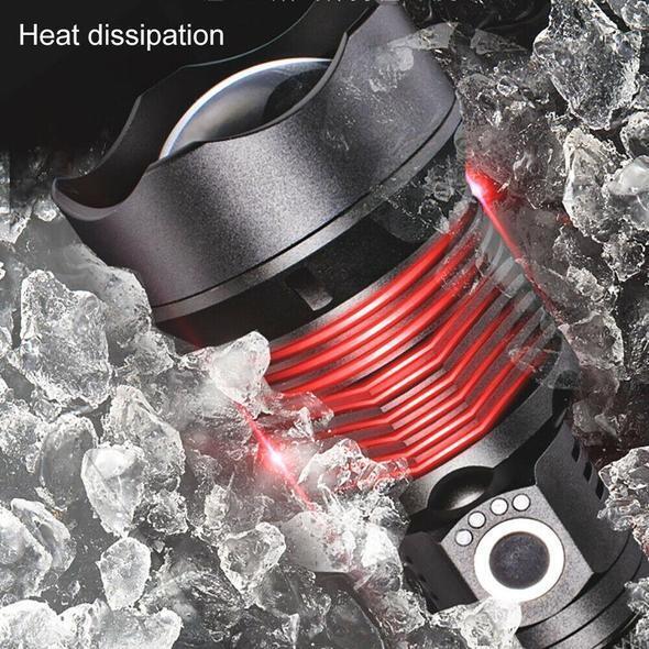 BowLift | High-Power Waterproof LED Flashlight | 30,000–50,000 Lumens Rechargeable Torch
