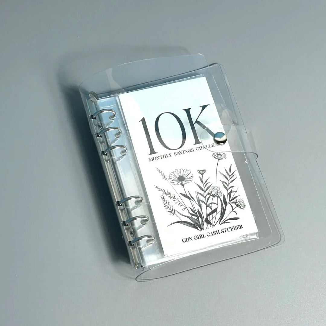 12-Month Envelopes Money-Saving Challenge Binder | Bowlift