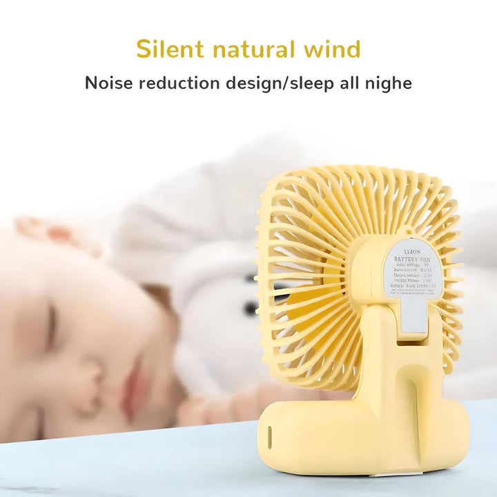 Portable USB Rechargeable Mini Handheld Fan | Bowlift