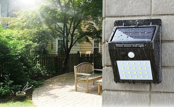Set of 5 Solar LED Outdoor Lights – LumaPath | Bowlift