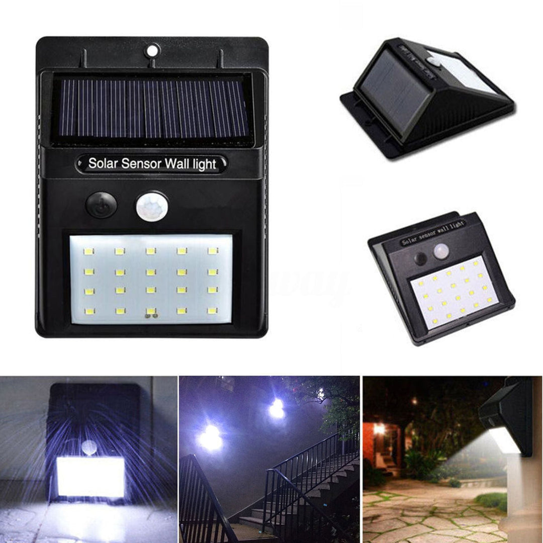 Set of 5 Solar LED Outdoor Lights – LumaPath | Bowlift