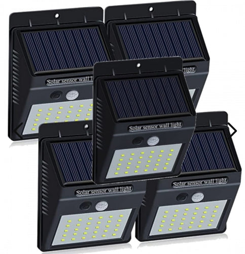 Set of 5 Solar LED Outdoor Lights – LumaPath | Bowlift