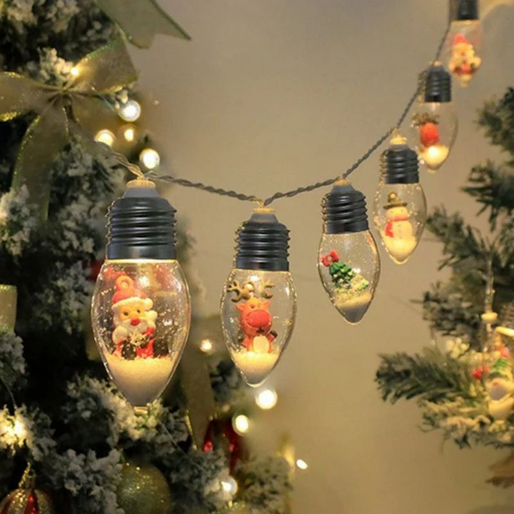 BowLift | MotiveGlow - Magical Christmas Crystal Light Chains
