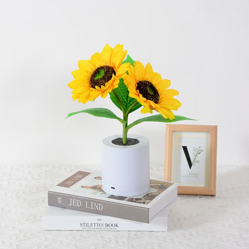 BowLift | Shimmering Sunflower LED Table Lamp