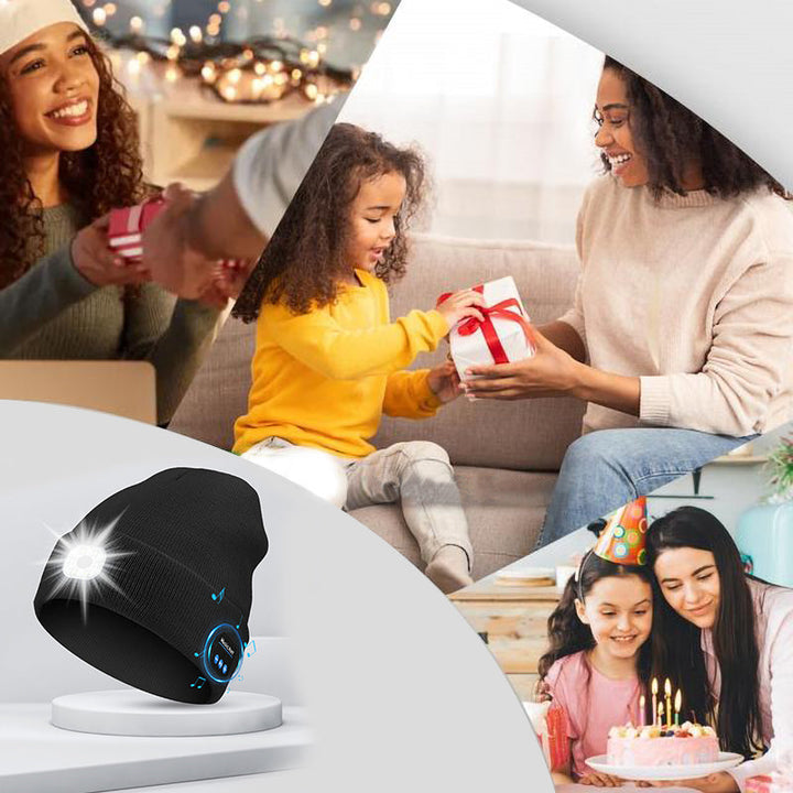 BowLift | LED Light Bluetooth Warm Hat