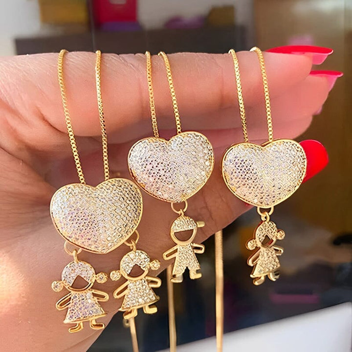 BowLift | Love and my kids - Mother's Love Necklace