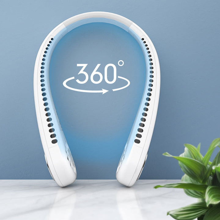 BowLift | Portable Neck Fan, Bladeless Neck Fan Rechargeable