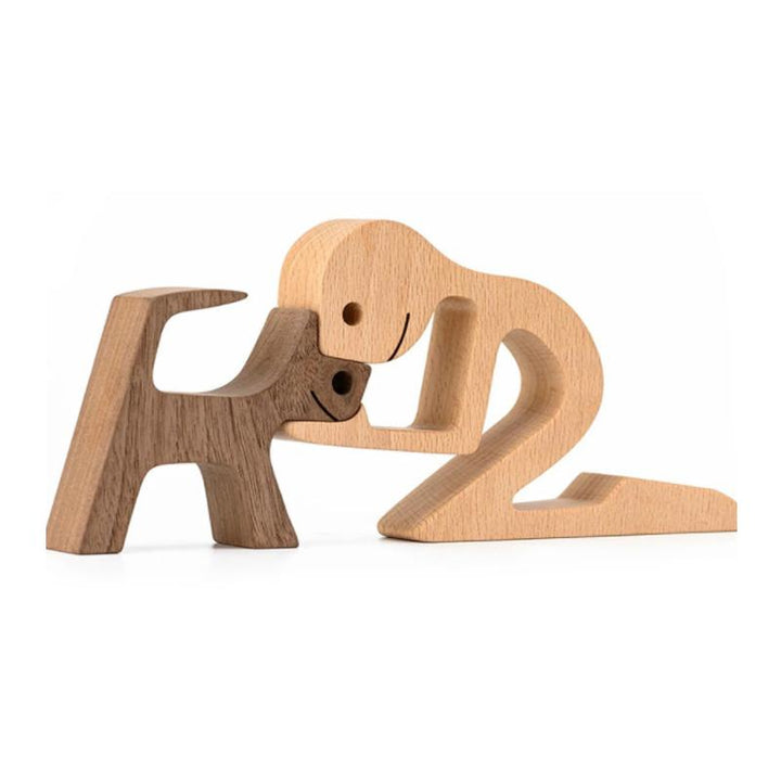 Tier lovers - Table ornaments made of wood carving | Bowlift