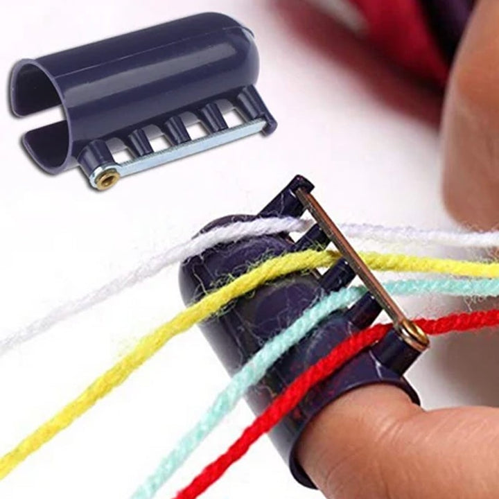 BowLift | QuickStitch Knitting Thimble Yarn Guide