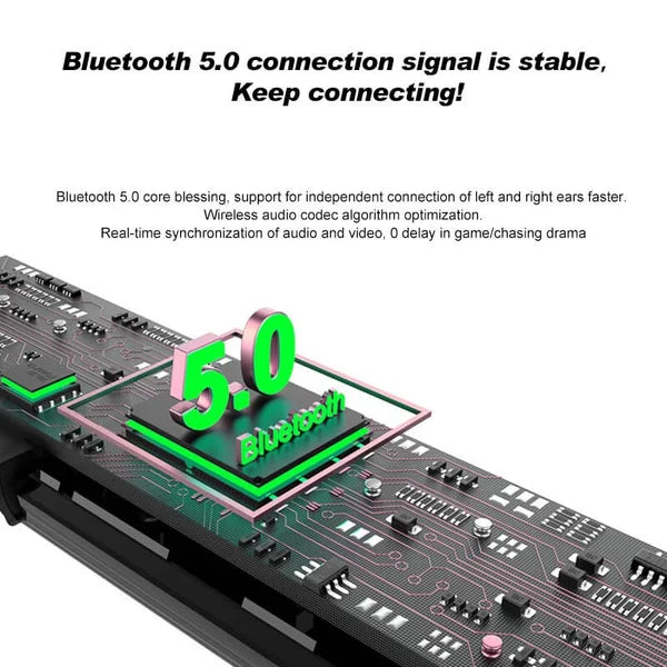 BowLift | Wireless Ultra-Low Latency HI-FI Stereo Sound Noise Cancelling Earbuds