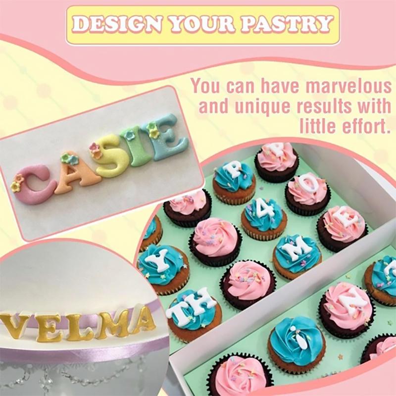 Alphabet Fondant Plunger Cutter | Bowlift