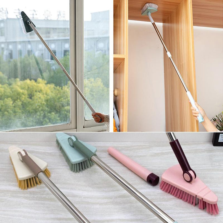 Long Handle Rotatable Floor Scrub Brush | Bowlift