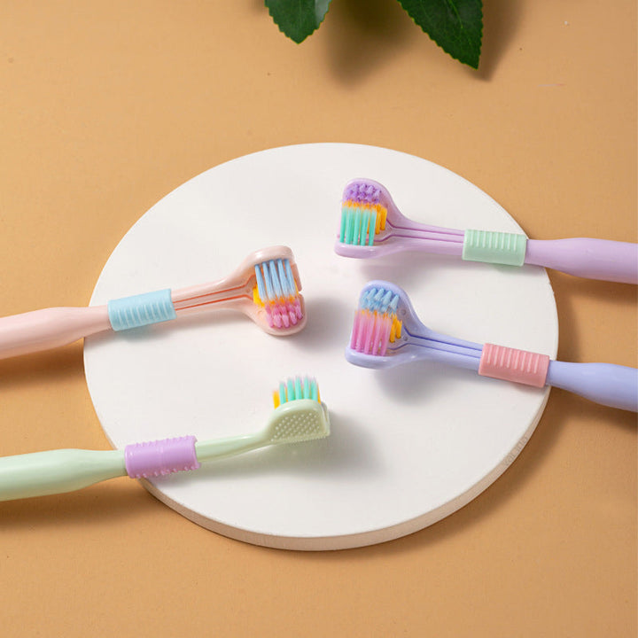 BowLift | Three-sided soft hair toothbrush