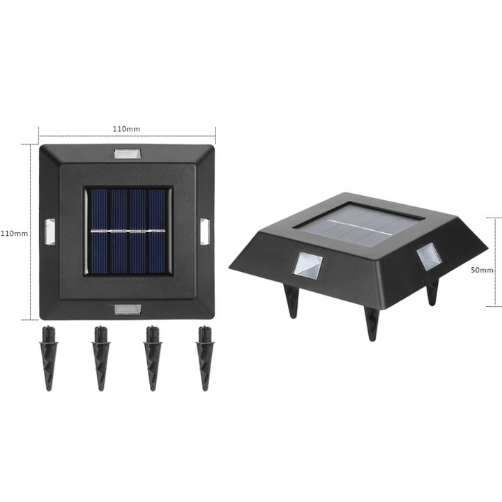 Solar Wall Lamp for Outdoor Areas | Bowlift