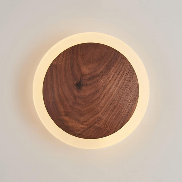 BowLift | Scandinavian Wooden LED Wall Lamp