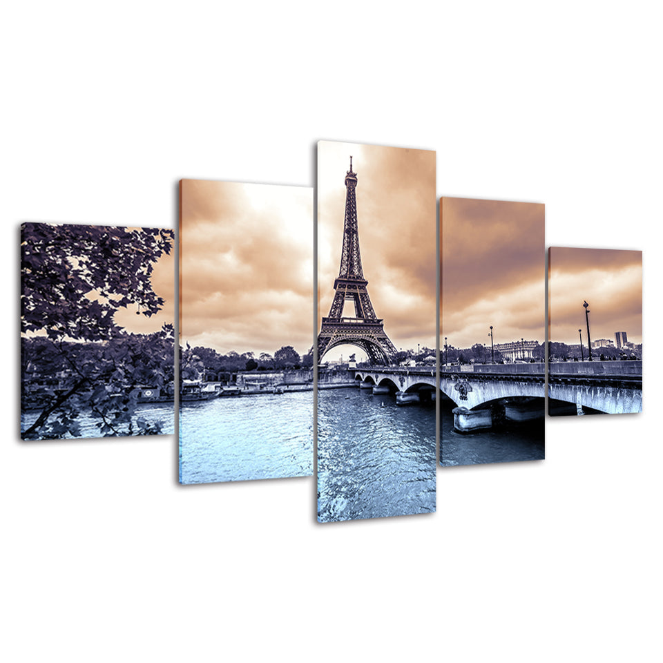 Paris, My City - Canvas Wall Art Painting | Bowlift