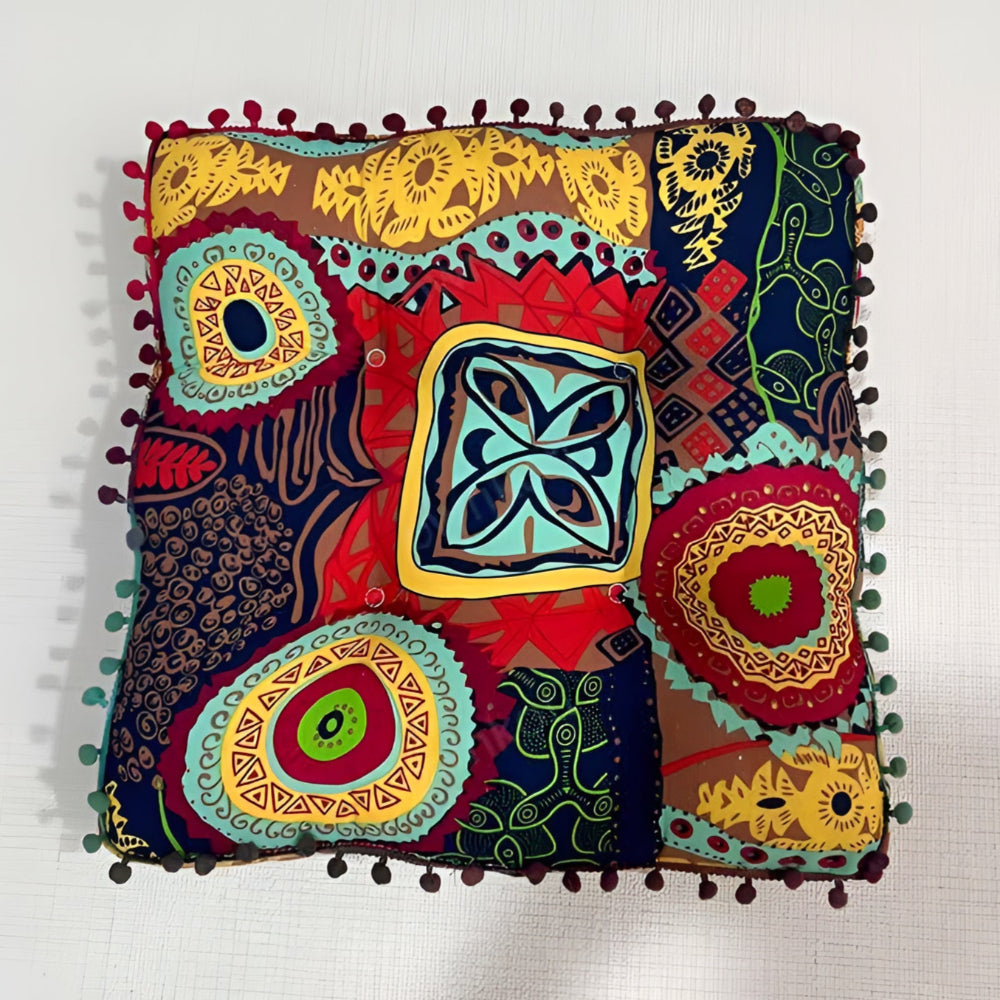 BowLift | Boho Style Square Floor Cushion