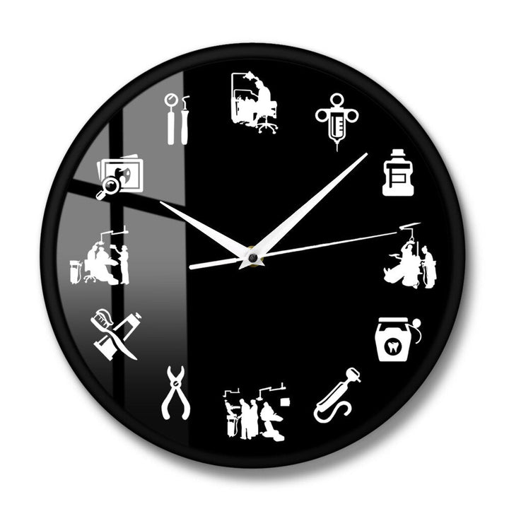 BowLift | Stylish Dental - Design Wall Clock for a Modern Interior
