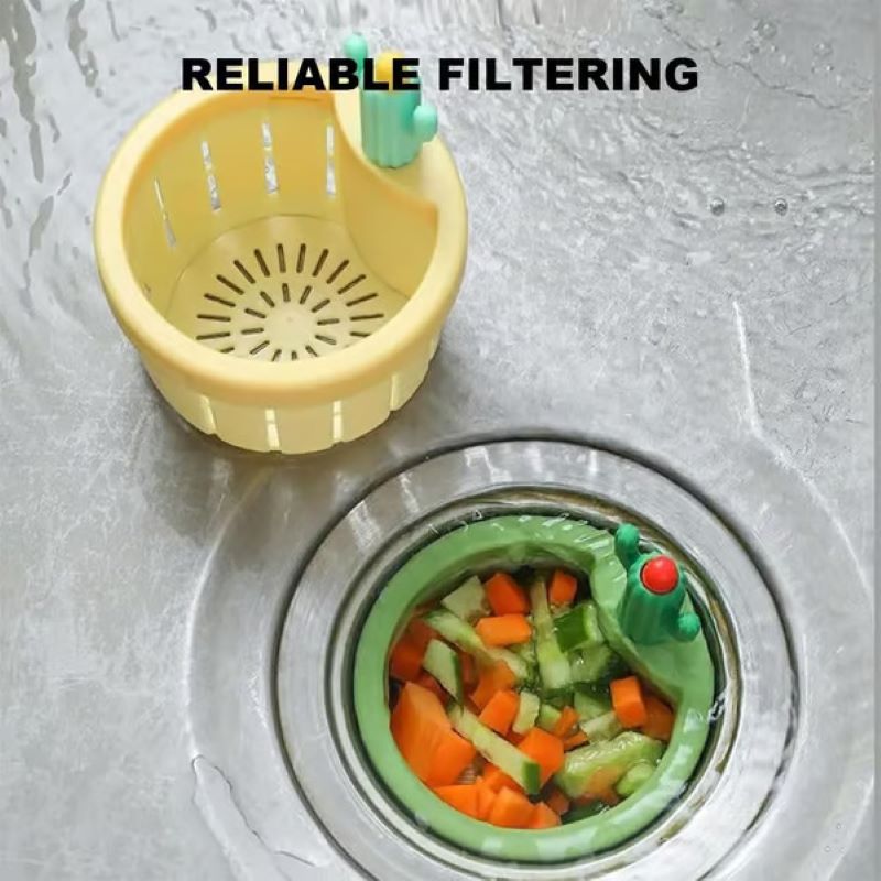BowLift | Creative Cactus Convenient Drainage Basket Set