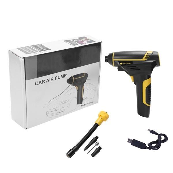 BowLift | 120W Car Air Compressor Handheld USB Rechargeable Electric Inflator Pump