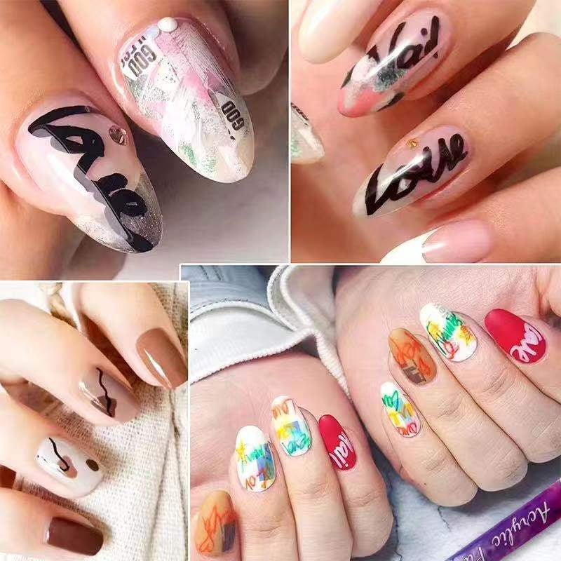BowLift | 12-color ultra-thin curved nail pencil