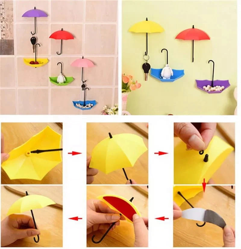 3 Pcs Umbrella Hooks Set Bowlift