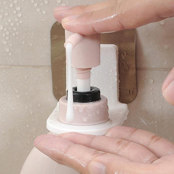 Multifunctional Pump Bottle Dispenser Holder Shampoo Holder | Bowlift