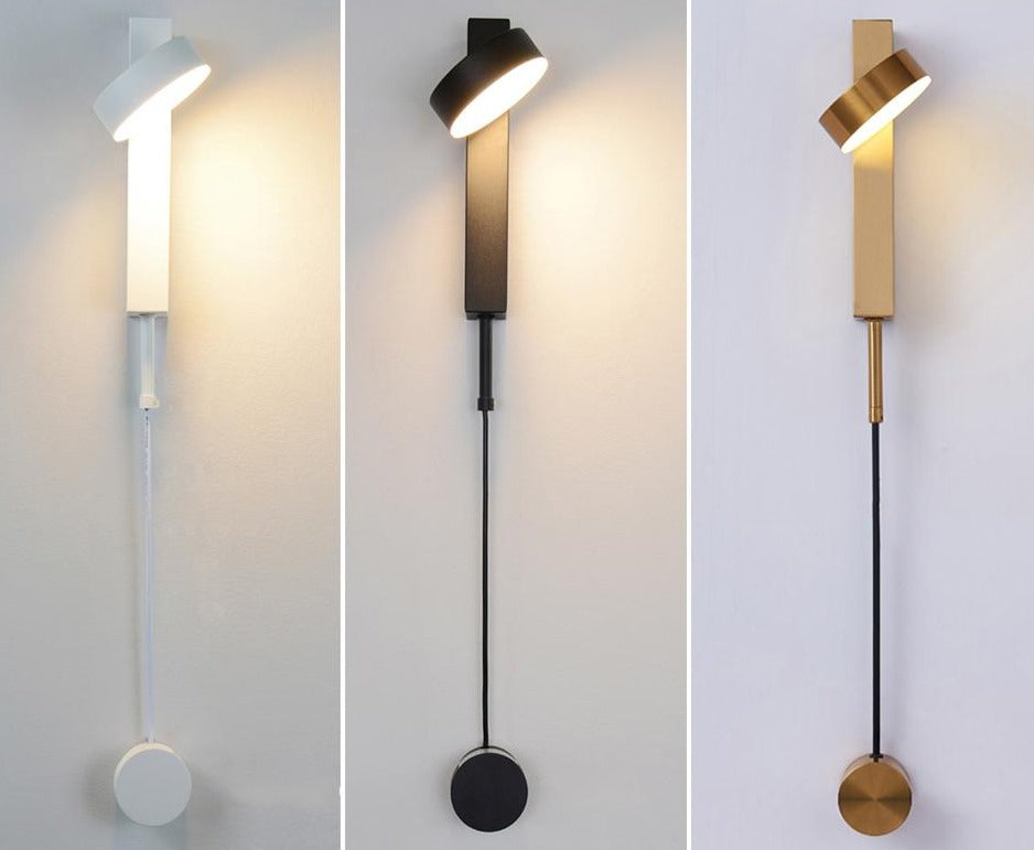 BowLift | Minimalist Adjustable LED Wall Lamp