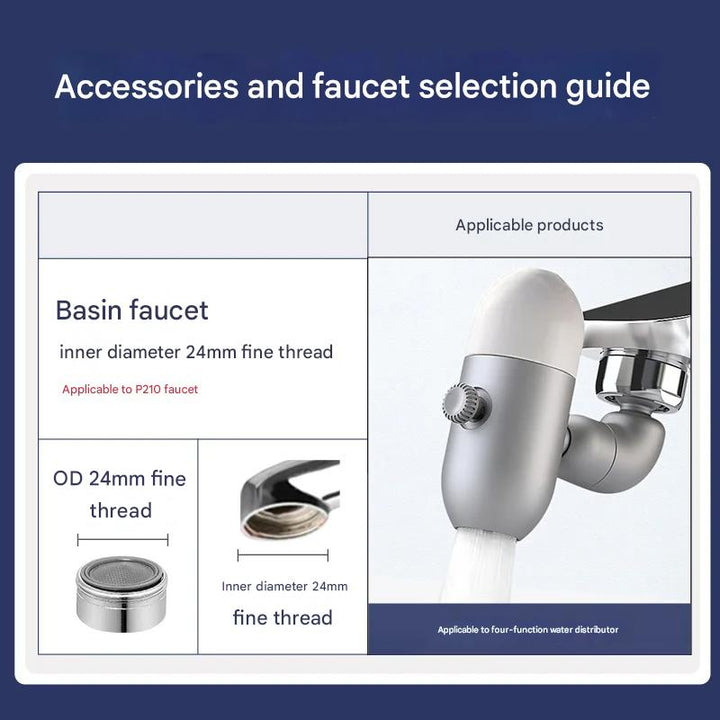 BowLift | Universal Adjustable Faucet Extension Sprayer