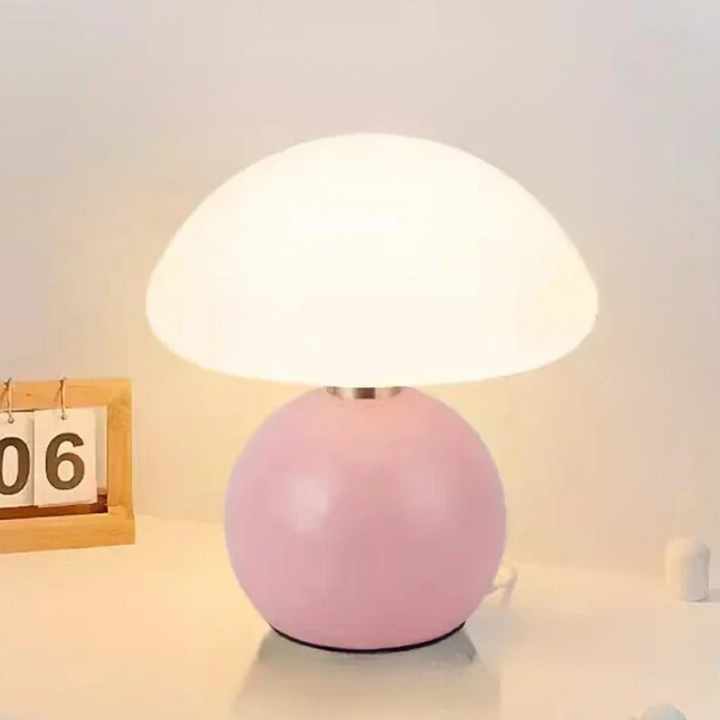 BowLift | Elegant Cream Table Lamp – Atmospheric Lighting for Home