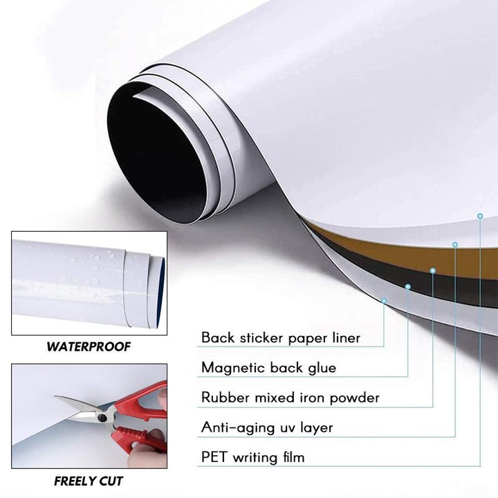 BowLift | Magnetic Dry Erase Roll-Up Whiteboard