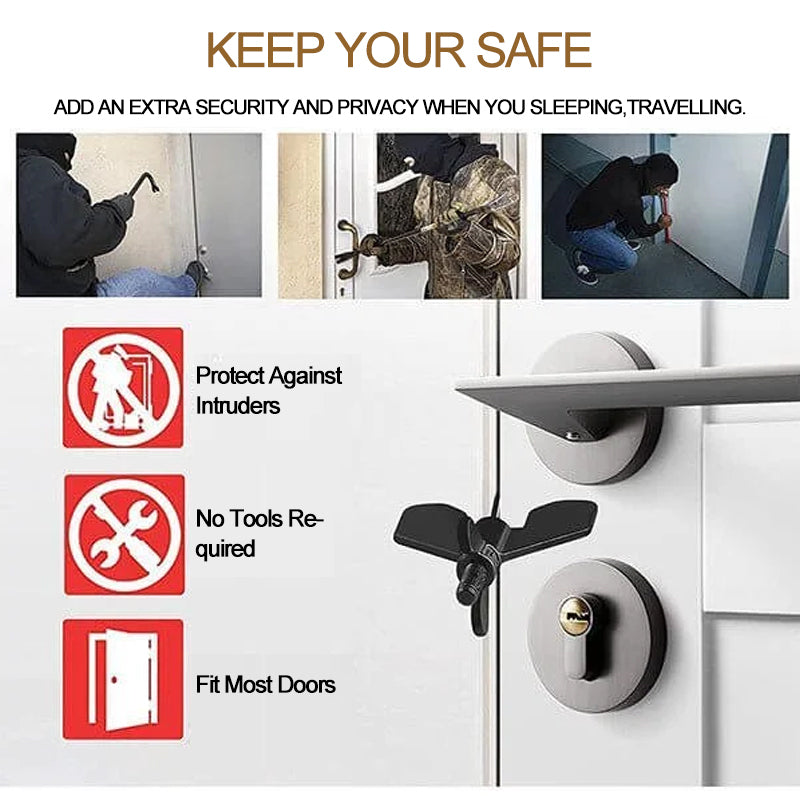 BowLift | Portable Travel Security Door Stopper