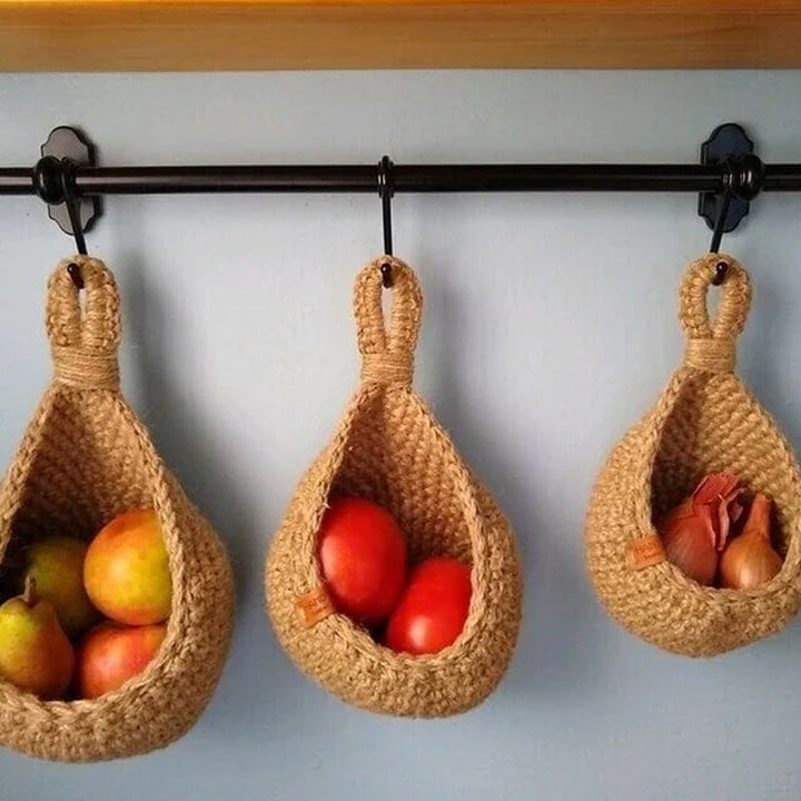 Wall Mounted Vegetable Fruit Basket | Bowlift