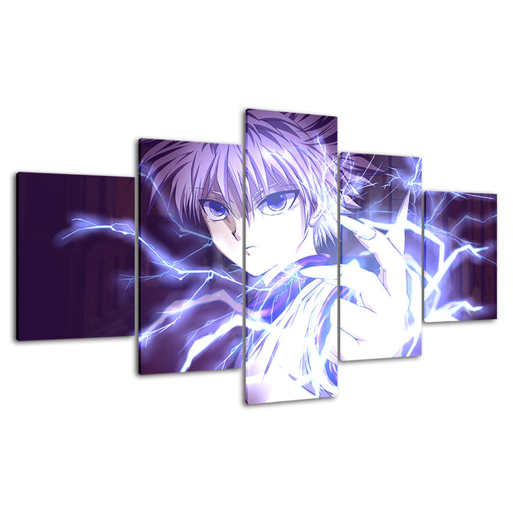Anime Lighting Boy - Canvas Wall Art Painting | Bowlift