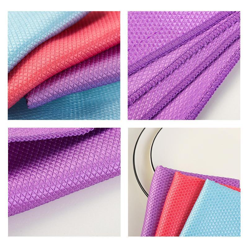 BowLift | Fish Scale Microfiber Polishing Cleaning Cloth 5 Pcs