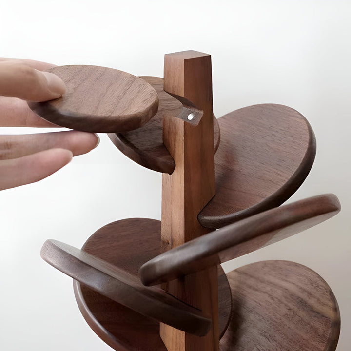 BowLift | Wooden Trivet Tree Coaster
