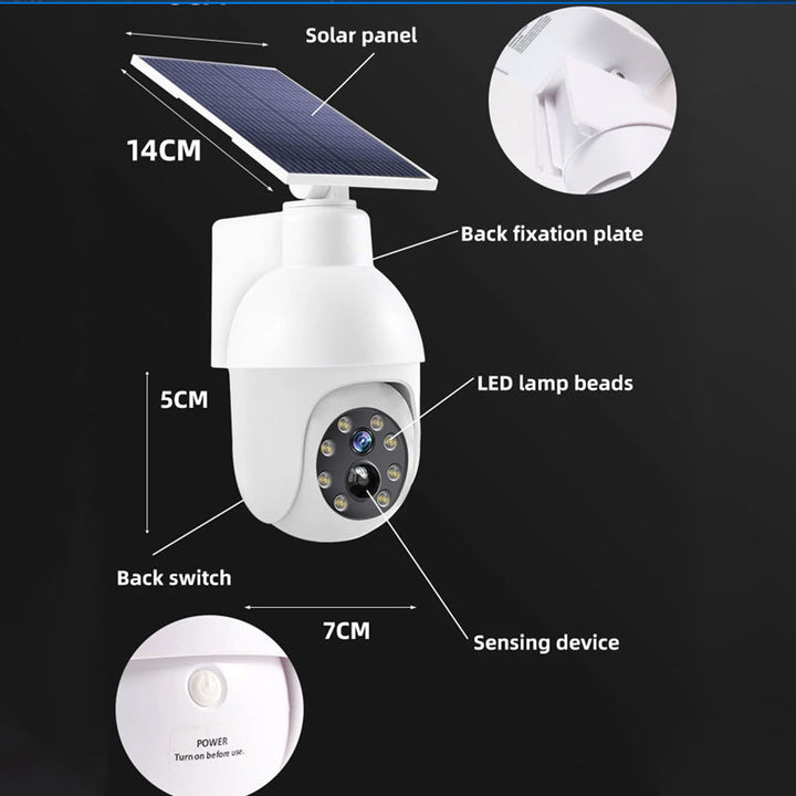 Simulation Surveillance Camera Street Lighting - Safety & Lighting | Bowlift