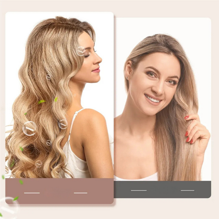 BowLift | Curling Iron | Dual Barrel Hair Styler for Home Use