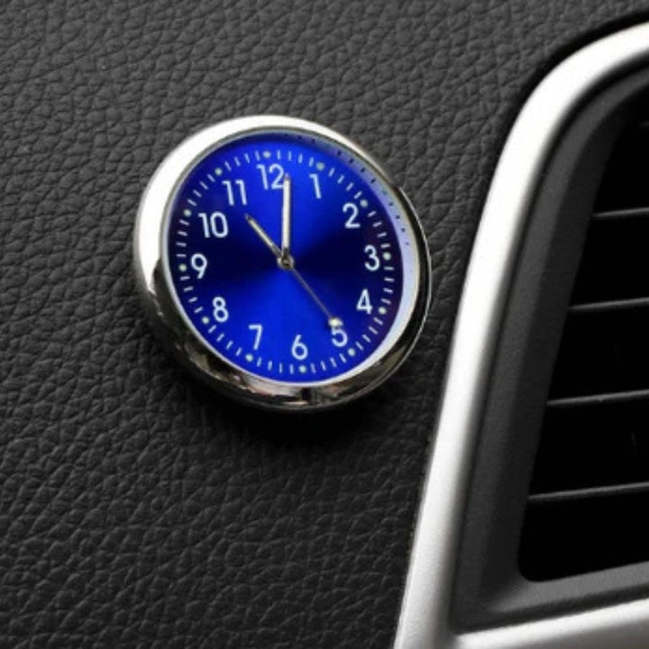 AutoTime Mini Analog Watch – Self-Adhesive and Stylish Design for Car Interior Bowlift