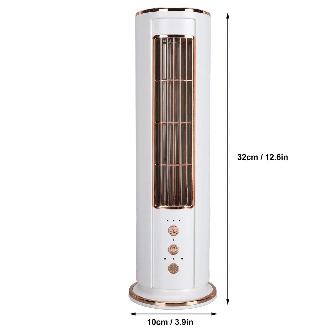 Bladeless Desktop Air Conditioner Fan with Remote Control | Bowlift