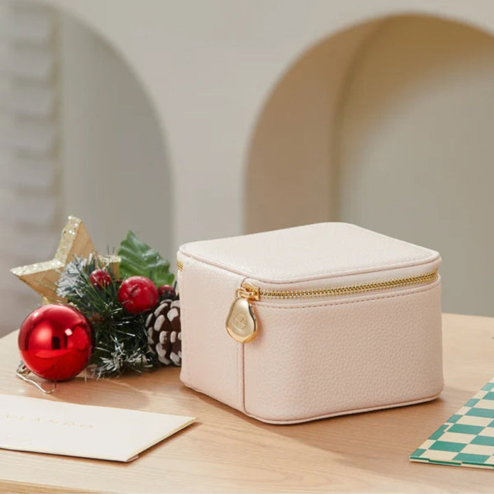 Leather jewelry box for travel | Bowlift