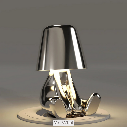 BowLift | 5 Brothers Wireless Table Lamp – Rechargeable LED Designer Lamp with Dimmable Light (Warm White)