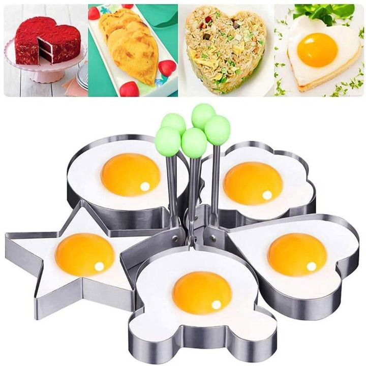 Stainless Steel Fried Egg Molds | Bowlift