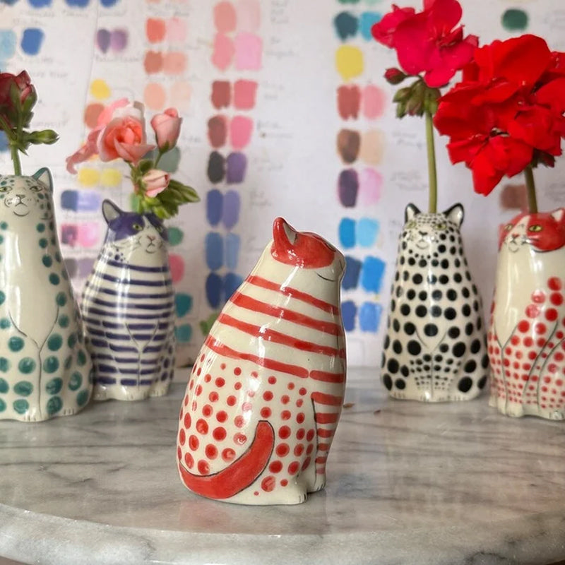BowLift | Dotted Cat Vase