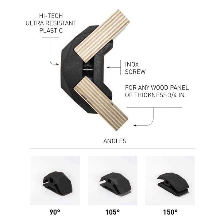 BowLift | Wood Connector Set