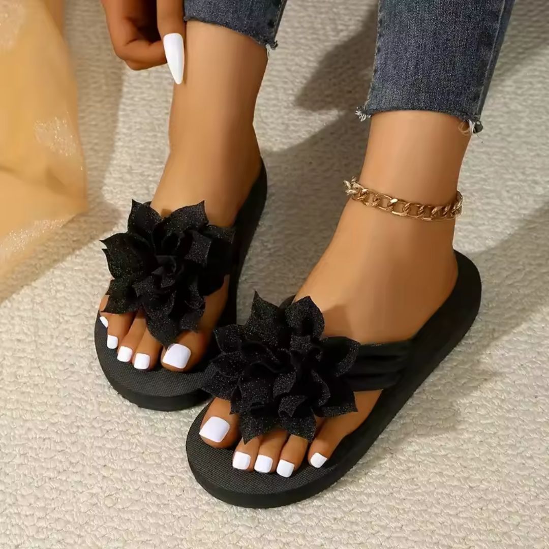 Floriva – Women's Floral Flip-Flops