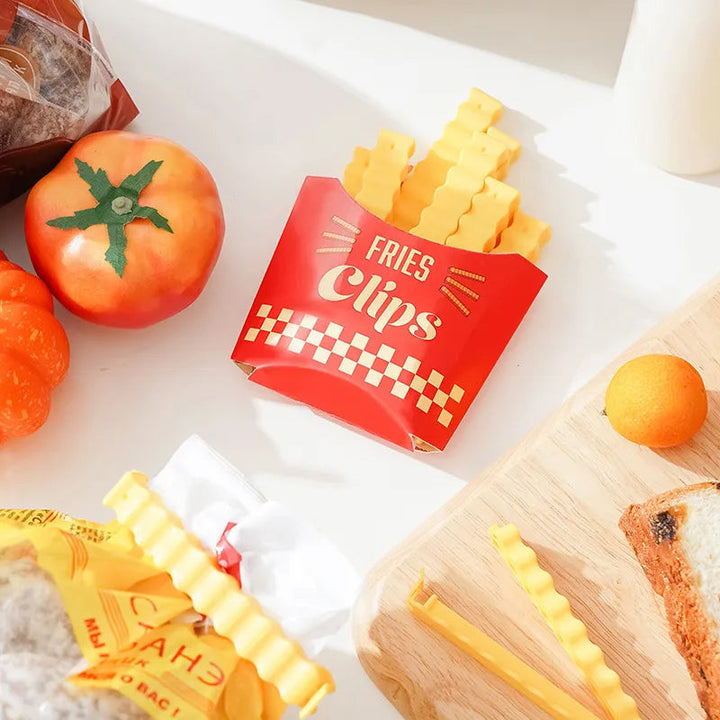 Funny magnetic French fries food closure clip | Bowlift