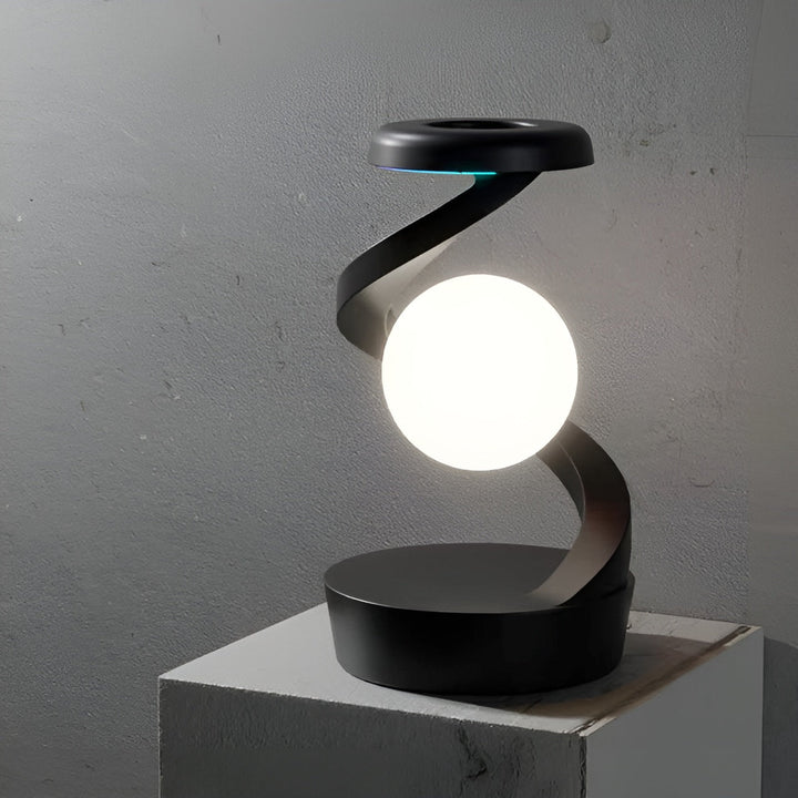OrbitGlow Lamp - Stylish Lighting with Wireless Charging | Bowlift